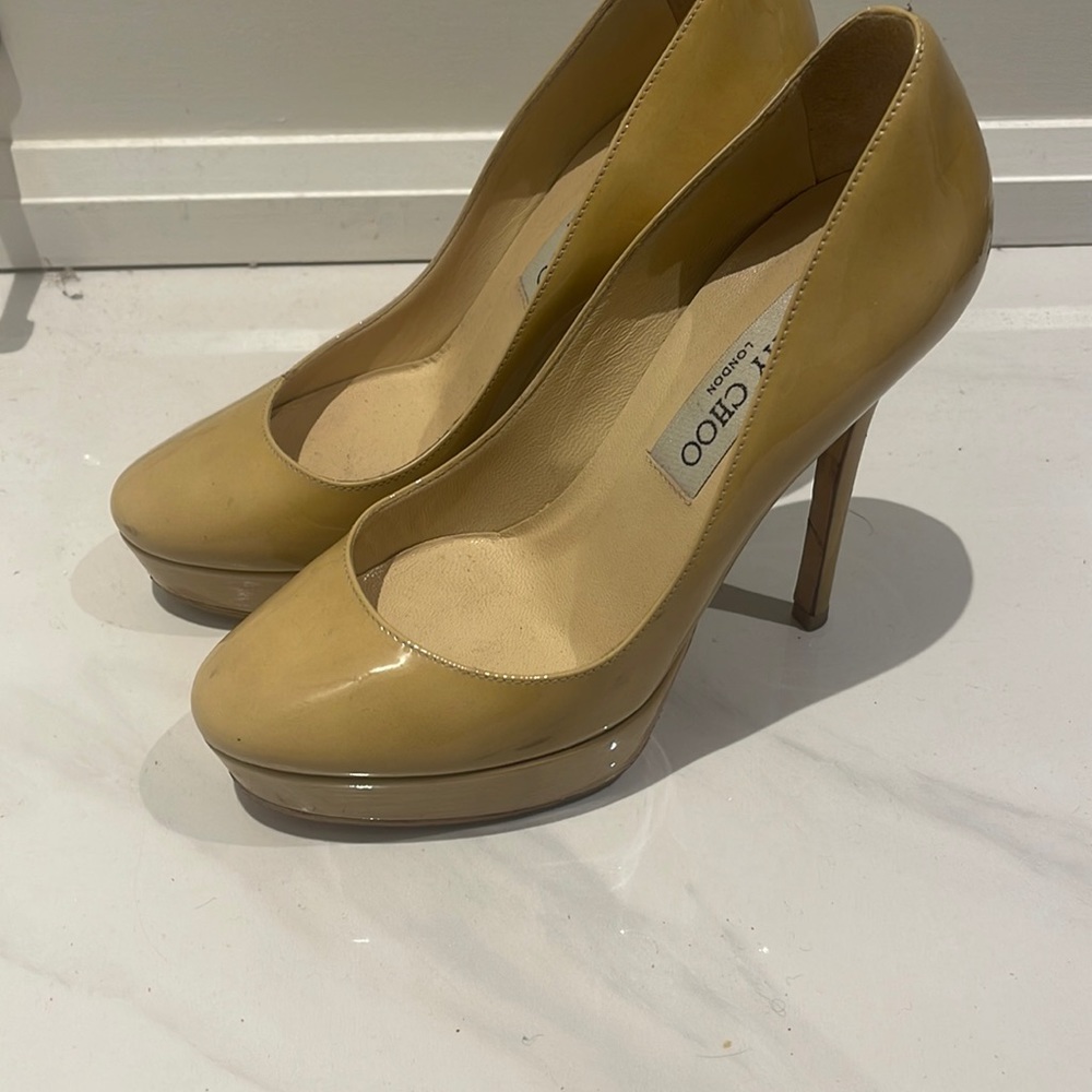 Jimmy chop high heels